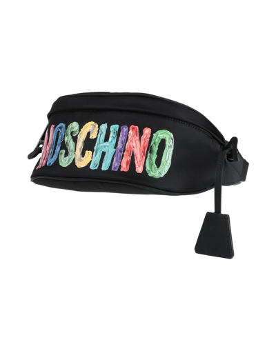 Shop Moschino Bum Bags In Black