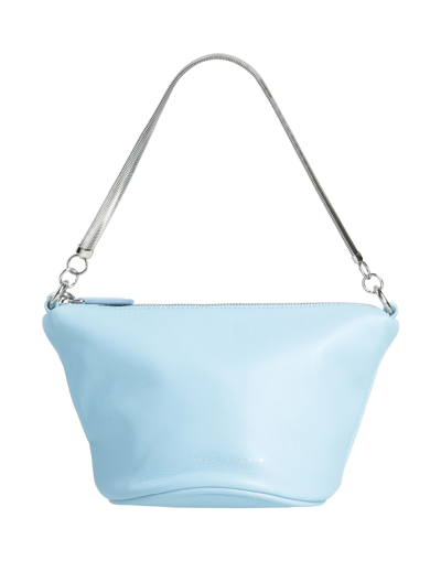 Shop Studio Amelia Woman Handbag Azure Size - Calfskin In Blue
