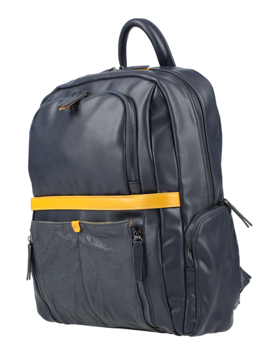 Shop Ungaro Backpacks In Dark Blue