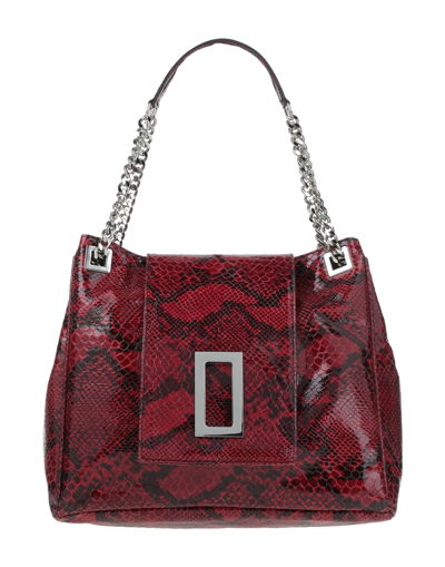 Shop N.d.b. 968 N. D.b. 968 Woman Handbag Burgundy Size - Textile Fibers In Red