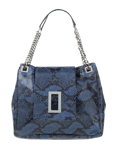 Shop N.d.b. 968 N. D.b. 968 Woman Handbag Blue Size - Textile Fibers