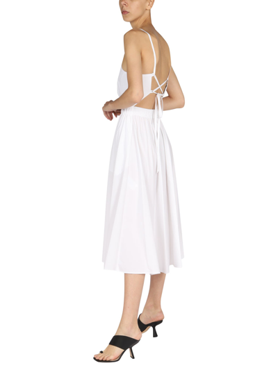 Shop Department Five Cafehouse Dress In Bianco