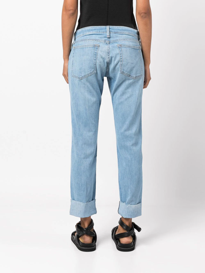 Shop Rag & Bone Slim-cut Denim Jeans In Blue