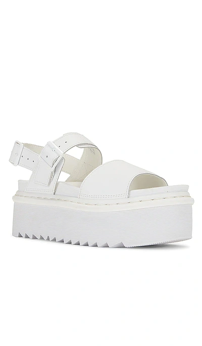 Shop Dr. Martens' Voss Quad Mono Sandal In White