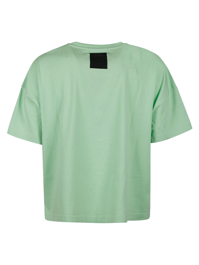 Shop Tatras Logo Print Cropped T-shirt In Green
