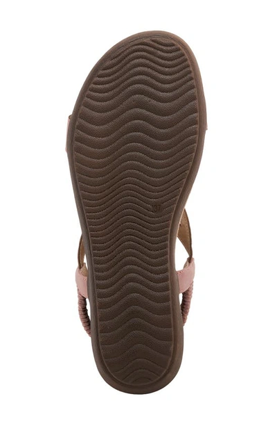 Spring Step Beaded Sandal In Pink