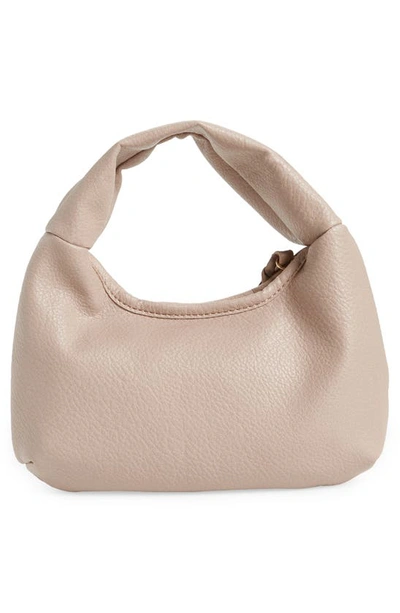 Shop Mali + Lili Alina Vegan Leather Croissant Handbag In Lavender