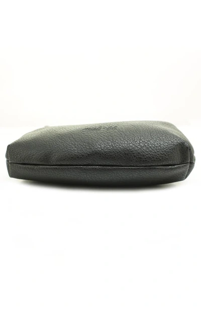 Shop Mali + Lili Alina Vegan Leather Croissant Handbag In Black