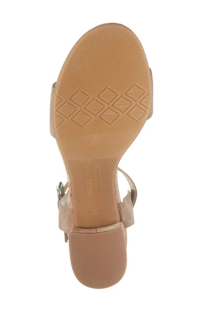 Shop The Flexx Tgif Ankle Strap Sandal In Mud Camoscio