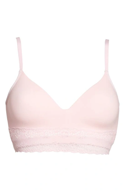 Shop Natori Bliss Perfection Contour Soft Cup Bralette In Peony