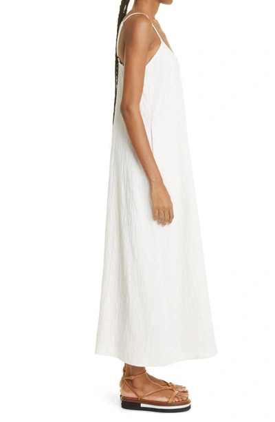 Mara Hoffman Carly Sleeveless Organic Cotton Blend Jumpsuit In White