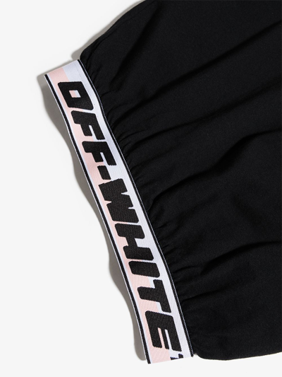 Off-white Logo-underband Short-sleeve T-shirt In Black