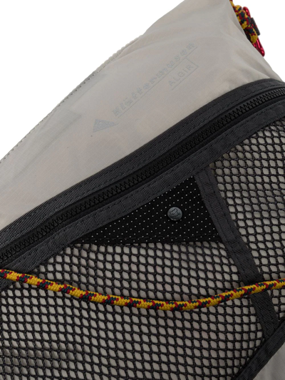 Klättermusen Algir Mesh-panel Backpack In Grau