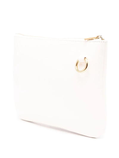 Jil Sander Medium Leather Crossbody Bag In Neutrals