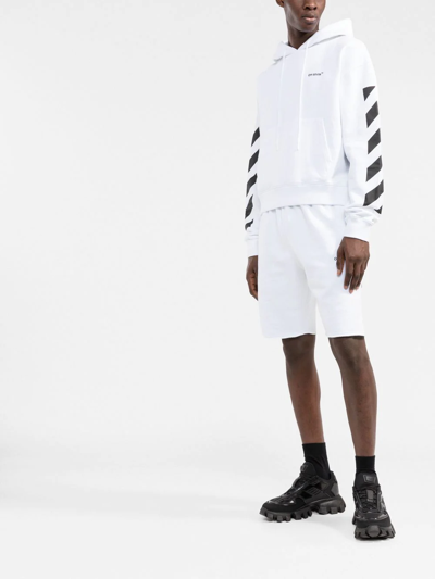 DIAG 条纹连帽衫