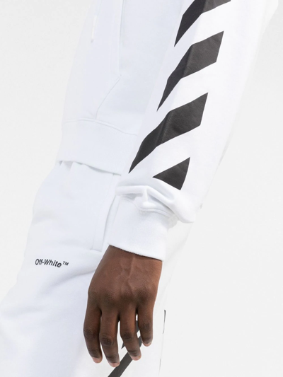 DIAG 条纹连帽衫