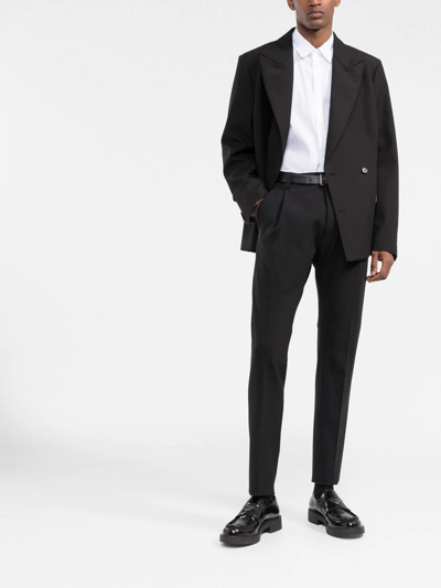 Dsquared2 Embroidered-logo Detail Shirt In Weiss
