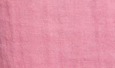Shop Rails Ellis Organic Cotton Button-up Shirt In Pink Punch