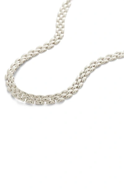 Monica Vinader X Doina Heirloom Chain Necklace In Sterling Silver