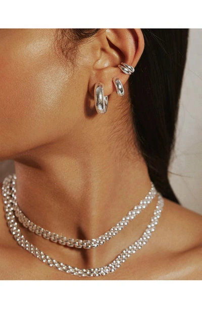 Monica Vinader X Doina Heirloom Chain Necklace In Sterling Silver