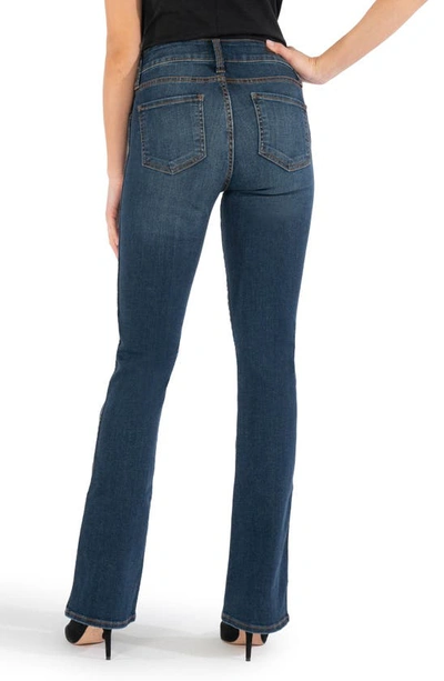Shop Kut From The Kloth Natalie Fab Ab High Waist Bootcut Jeans In Monument