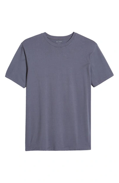 Shop Ag Bryce Crewneck T-shirt In Bohemian Blue