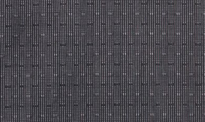 Daniel Hechter Tonal Dot Non-iron Stretch Dress Shirt In Black