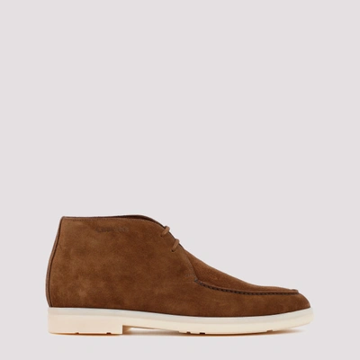 Shop Church's Church`s Goring Soft Suede Boots In Faxo Burnt