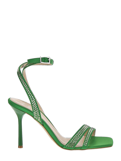 Shop Leonie Hanne X Liu Jo Camelia High Heels In Green