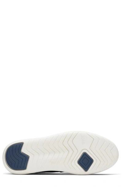 Shop Toms Alpargata Slip-on In Majolica Blue Heritage Canvas