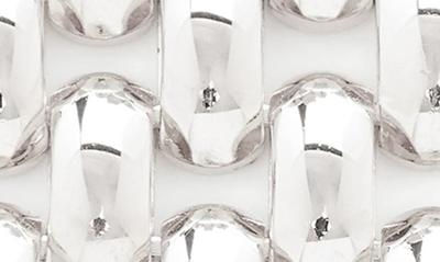 Monica Vinader Sterling Silver Heirloom Chain Cocktail Earrings In Sterling Silver