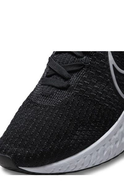 Shop Nike React Infinity Run Flyknit 3 Running Shoe In Black/ White