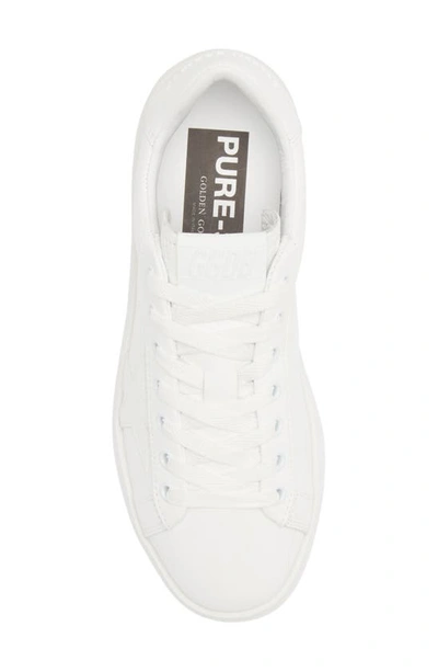 Shop Golden Goose Pure Star Low Top Sneaker In Optic White