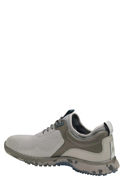 Shop Johnston & Murphy Xc4 H2-sport Hybrid Knit Waterproof Sneaker In Gray Knit