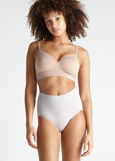 Yummie Dawn Contour Bra - Seamless In Almond