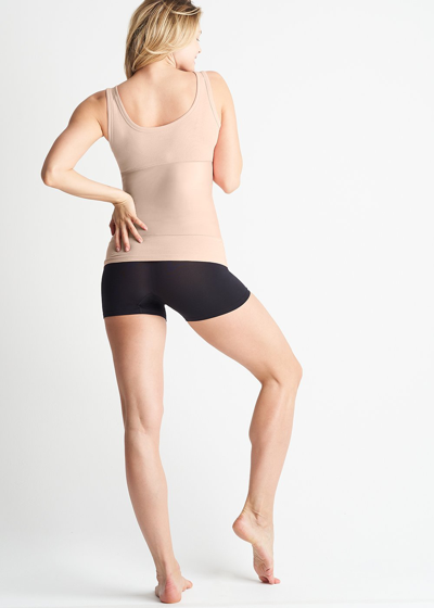 Yummie Boyfriend Tummie® 3-panel Shaping Tank In Almond
