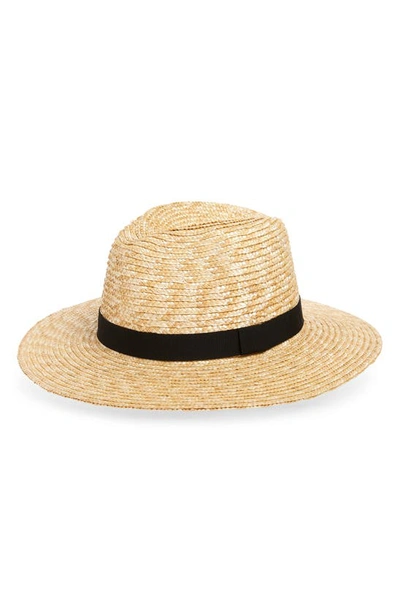 Shop Btb Los Angeles Woven Straw Sun Hat In Natural