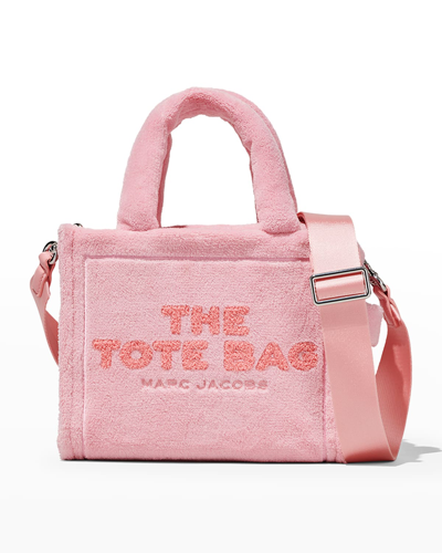 Marc By Marc Jacobs The Mini Terry Cloth Tote Bag In Light Pink