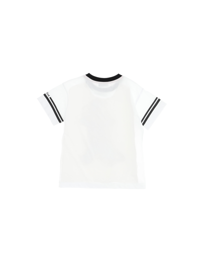 Shop Monnalisa Sylvester Jersey T-shirt In White + Black