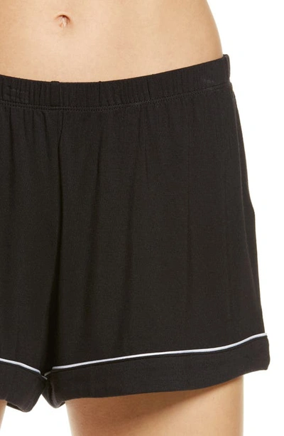 Nordstrom Moonlight Eco Short Pajamas In Black