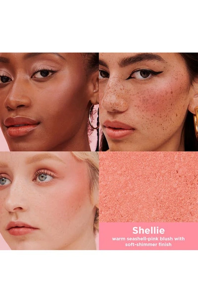 Shop Benefit Cosmetics Wanderful World Silky Soft Powder Blush, 0.74 oz In Shellie Mini
