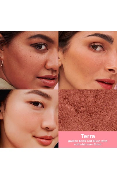 Shop Benefit Cosmetics Wanderful World Silky Soft Powder Blush, 0.74 oz In Terra Mini