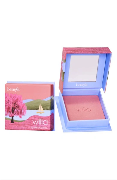 Shop Benefit Cosmetics Brightening Powder Blush In Willa