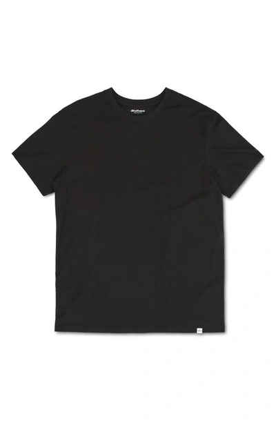 Shop Druthers Organic Cotton T-shirt In Black