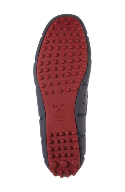 Shop Swims Driving Shoe In Navy / Deep Red