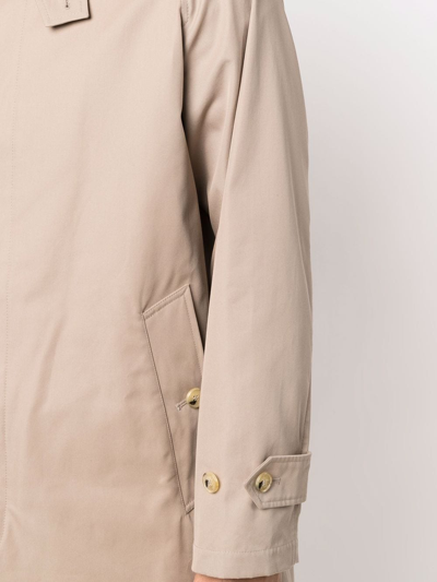 Mackintosh Selwyn Gmc-113 Gabardine Coat In Neutrals
