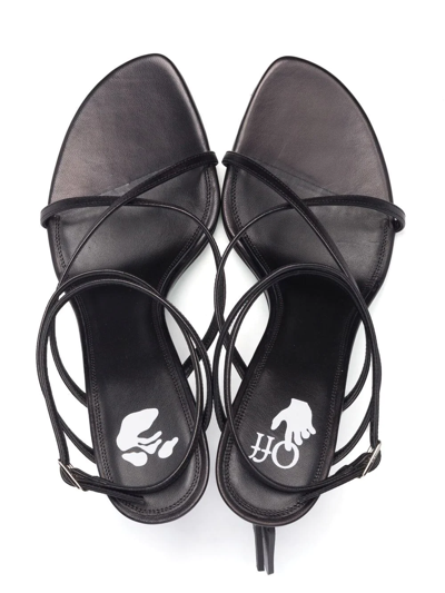 Off-white High Allen 100mm Sandals In Schwarz