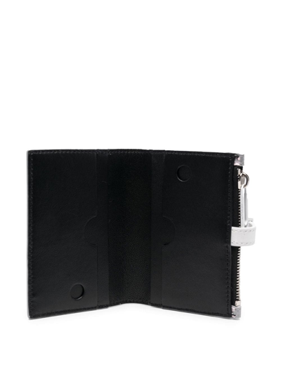 Shop Off-white Monogram Wallet Card Case In Grau