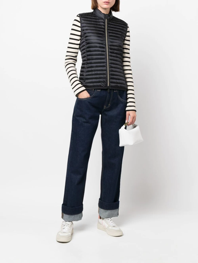 Save The Duck Arabella Water Repellent Quilted Puffer Vest In Black