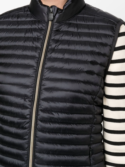 Save The Duck Arabella Water Repellent Quilted Puffer Vest In Black